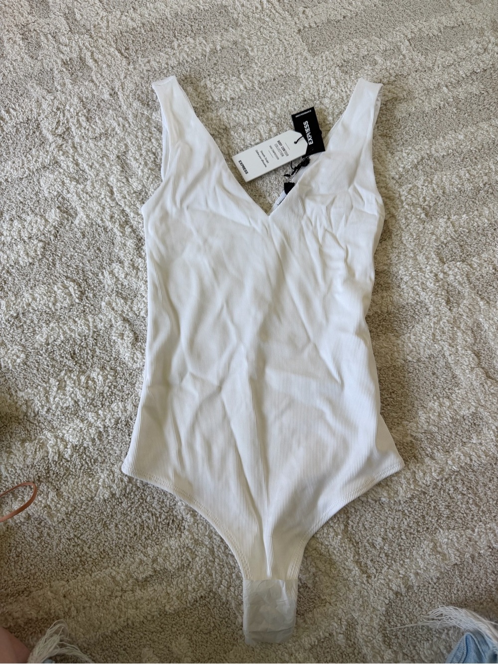 Express white bodysuit